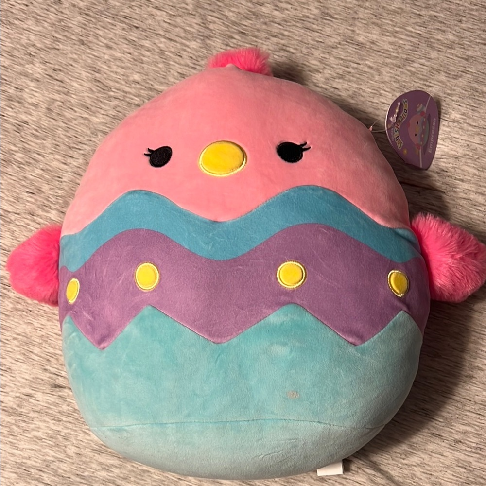 Squishmallows Pink and Blue Stuffed Animal